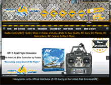 Tablet Screenshot of hobbycentre.ae